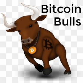 Bitcoin-bulls - Bitcoin Bull, HD Png Download - bulls png
