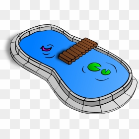 Pond Clip Art, HD Png Download - swimming pool png