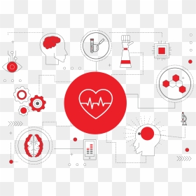 How Can Ai Transform The Healthcare Sector In Uae - Ai In Healthcare, HD Png Download - red circle with line through it png