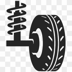 Tire Icon - Car Suspension, HD Png Download - tire icon png