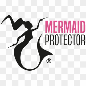 Mermaid Protector Logo, HD Png Download - turtle silhouette png