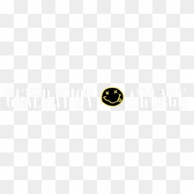 Generation Grunge - Nirvana Smiley Face, HD Png Download - grunge circle png