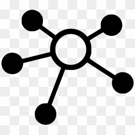 Connections - Connected Icon Black And White, HD Png Download - connections png