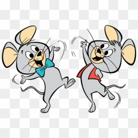 Huckleberry Hound Characters Pixie And Dixie - Pixie And Dixie, HD Png Download - pixie png