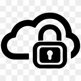 Cloud Security Icon - Data Security Icon Png, Transparent Png - security icon png