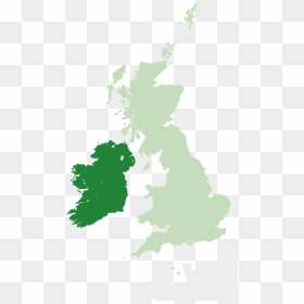 Ireland In The United Kingdom - Hard Water Map Uk, HD Png Download - kingdom png