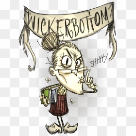Wickerbottom - Don T Starve Characters, HD Png Download - don't starve png