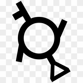 Genderfluid Symbol By Pride-flags - Genderfluid Third Gender And Demigirl, HD Png Download - woman symbol png