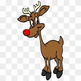Rudolph The Red-nosed Reindeer - Rudolph The Red Nosed Reindeer Graphic, HD Png Download - rudolph the red nosed reindeer png