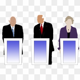 An Analysis Of The Democratic Debate - Businessperson, HD Png Download - debate png