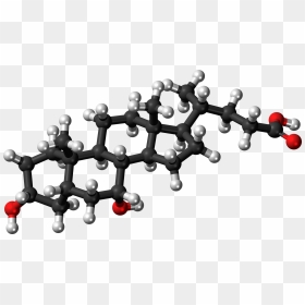 Chenodeoxycholic Acid 3d Ball - Testosterone Propionate Molecular Structure, HD Png Download - 3d sphere png