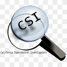 Transparent Detective Silhouette Png - Csi Clipart, Png Download - magnifying glass vector png