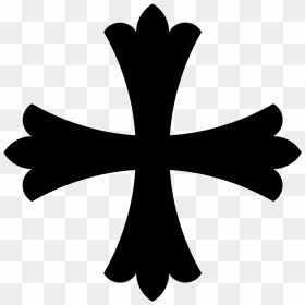 Cross Patonce Heraldry - Photoshop Move Tool Icon, HD Png Download - crosses png