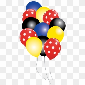 Thumb Image - Mickey Mouse Party Png, Transparent Png - yellow balloon png