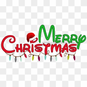 Merry Christmas Clipart Png Format - Christmas Clipart Merry Christmas, Transparent Png - merry christmas logo png