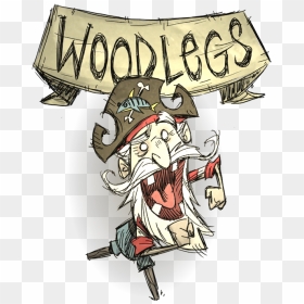 Woodlegs - Don T Starve Together Woodlegs, HD Png Download - don't starve png