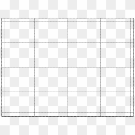 Transparent Square Grid Png - Monochrome, Png Download - square grid png