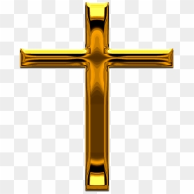 Gold Filigree Crosses Clipart Cross Clip Art Vector - Transparent Background Gold Cross Png, Png Download - crosses png