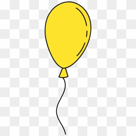 Clip Art, HD Png Download - yellow balloon png