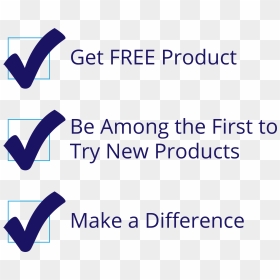 Checkmarks For Product Tester Page - Paper, HD Png Download - check marks png
