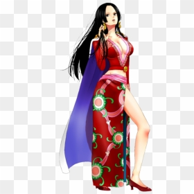 One Piece Boa Hancock Render , Png Download - Boa Hancock Robin One Piece, Transparent Png - boa png