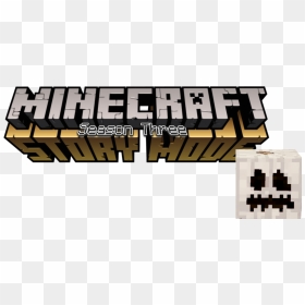 Minecraft Story Mode Fan Fic Wiki - Minecraft, HD Png Download - minecraft story mode logo png
