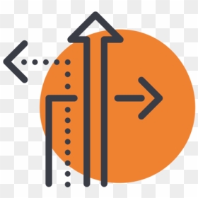 Icon Connections Orange - Circle, HD Png Download - connection icon png