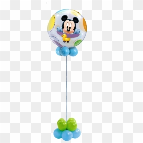 Mickey Mouse Baby Bubble Available From Cardiff Balloons - Portable Network Graphics, HD Png Download - baby mickey png