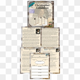 Document, HD Png Download - christopher columbus png