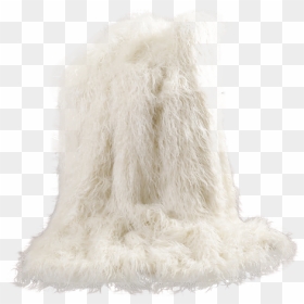 Fur White Blanket Png, Transparent Png - white fur png