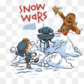 Star Wars Calvin Hobbes Shirt, HD Png Download - calvin and hobbes png