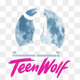 Teen Wolf Moonlight Surf Juniors Premium T-shirt , - Teen Wolf Logo, HD Png Download - teen wolf png
