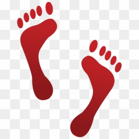 Download Footprints Emoji Icon - Green Footprint Transparent Background, HD Png Download - baby footprint png
