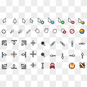 Capitaine Cursors, HD Png Download - mouse pointers png