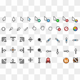 Capitaine Cursors, HD Png Download - mouse pointers png