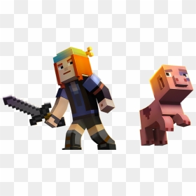 Minecraft Story Mode Png, Transparent Png - minecraft story mode logo png