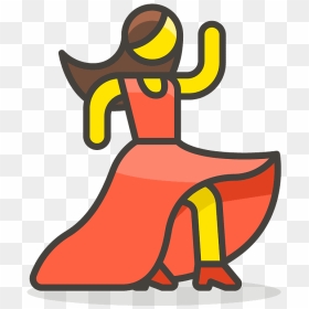 Woman Dancing Emoji Clipart - Icon Dancing, HD Png Download - dancing emoji png