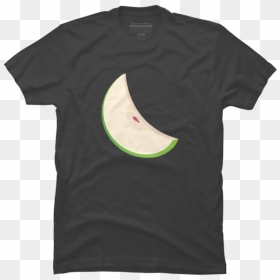 Apple Slice Icon Apparel - Moon, HD Png Download - apple slice png