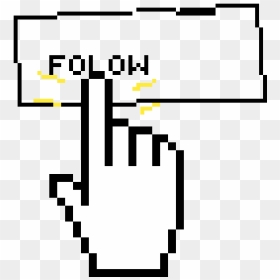 Hand Cursor, HD Png Download - white fade png
