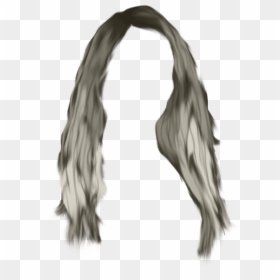 Hair Wig Png - Photoshop Grey Hair, Transparent Png - white fur png