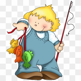 Fishing Kids Clip Art - Kids Fishing Clip Art Clip Art, HD Png Download - man fishing png