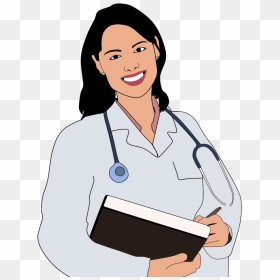 Female Doctor Clipart - Transparent Female Doctor Clipart, HD Png Download - doctor clipart png