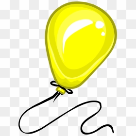 Club Penguin Rewritten Wiki, HD Png Download - yellow balloon png