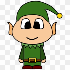 Elf, Big Eyes, Cartoon Person - Elf Eyes Cartoon, HD Png Download - big eyes png