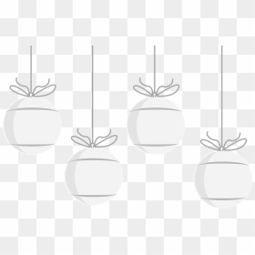 Christmas Ornaments Png White, Transparent Png - ornament vector png