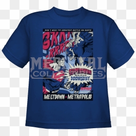 Kids Superman Doomsday Pop Art T Shirt , Png Download - Doomsday Dc Camisetas, Transparent Png - doomsday png