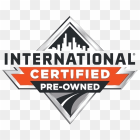 International Certified Pre-owned Logo - Graphic Design, HD Png Download - international truck logo png