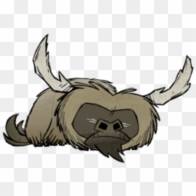 Don T Starve Sleeping Beefalo , Png Download - Beefalo Don T Starve Png, Transparent Png - don't starve png