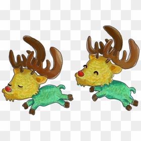 Transparent Homework Clip Art, HD Png Download - rudolph the red nosed reindeer png