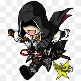Assassin's Creed Chibi, HD Png Download - ezio png